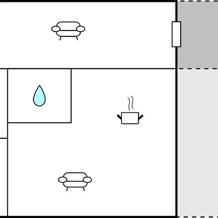 2 Bedroom Cozy In * Jægerspris